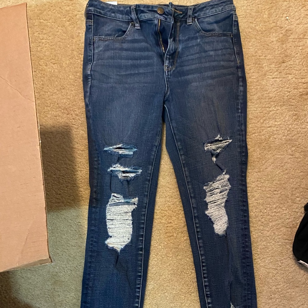 American Eagle super super stretch jeans